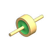 Charakteristická impedancia 50Ω - plochá hlava s jedným jadrom